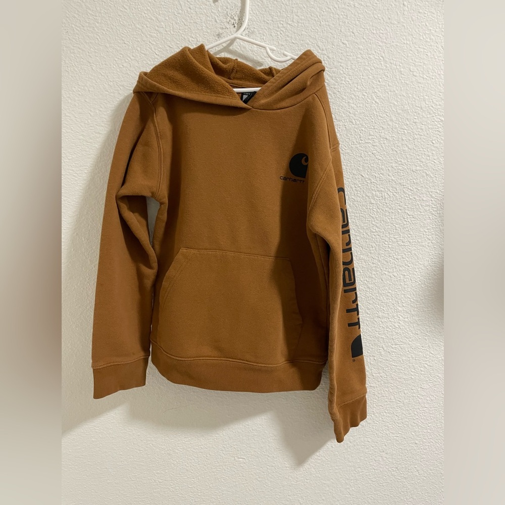 Carhartt Brown kids Hoodie